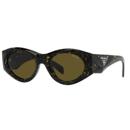 Prada PR 20ZS 19D-01T Square Shape Cafe Negro