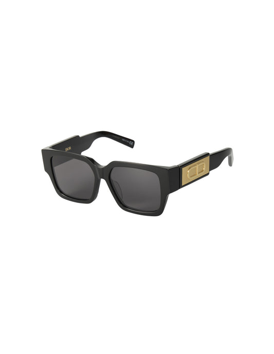 Dior CD SU XR 12A0 Square Shape Negro Con accesorios