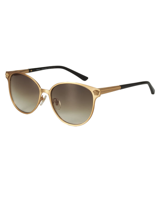 Versace Ve2168 1339/13 Round Metal Cafe Con accesorios