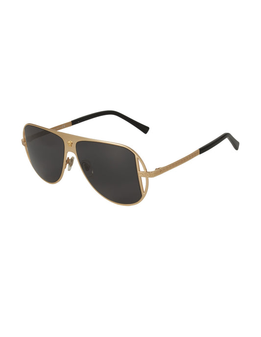 Versace VE2212 1002/87 Square Aviator Negro Con accesorios